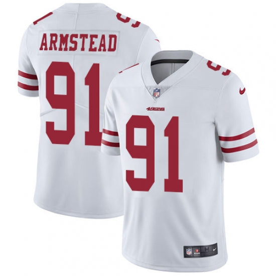Men's San Francisco 49ers Arik Armstead Limited Player Jersey White