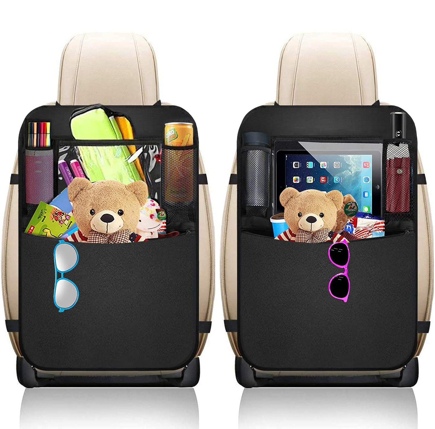 Premium Backseat Organizer for Kids 2 Pack