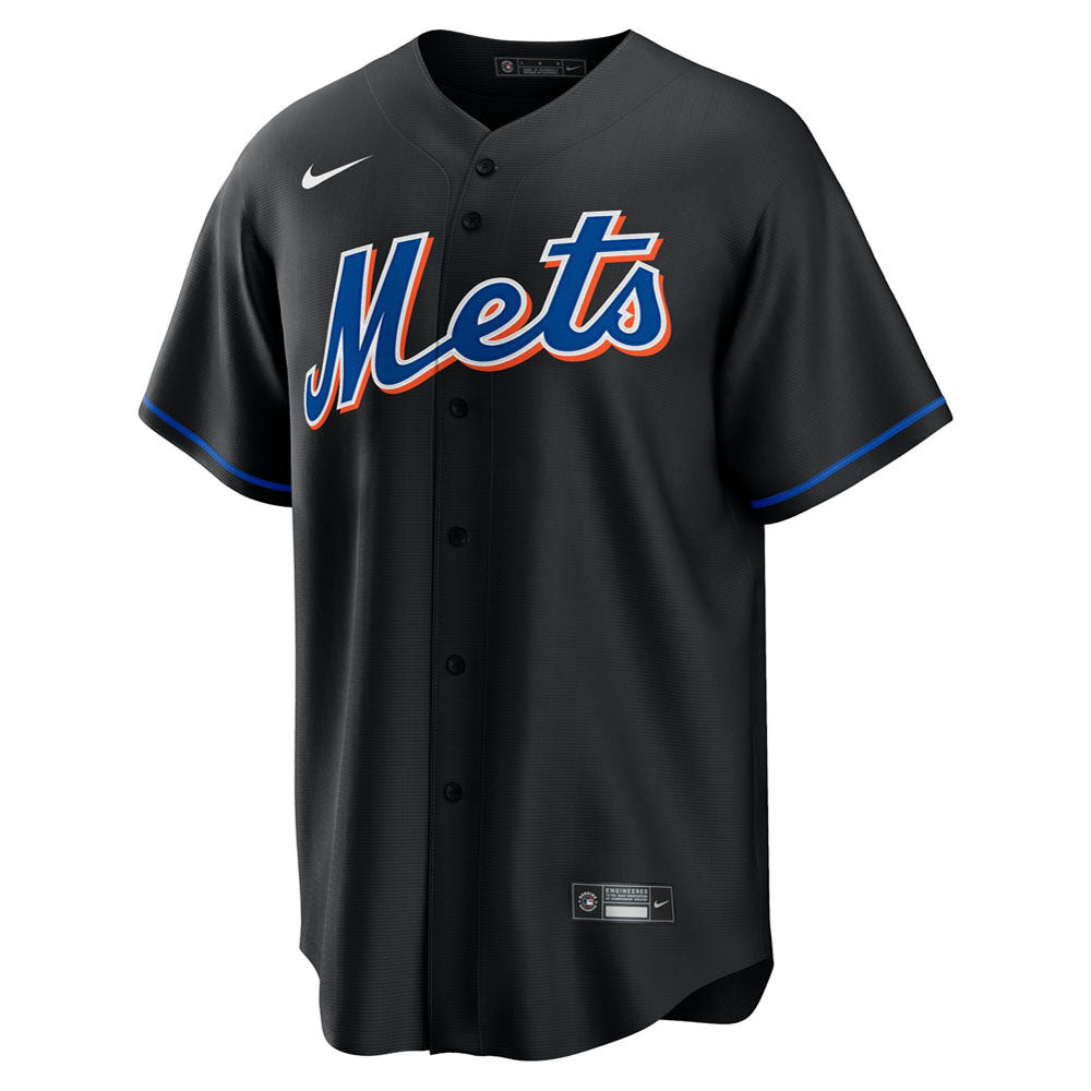 Men's New York Mets Jacob deGrom Alternate Player Jersey - Black